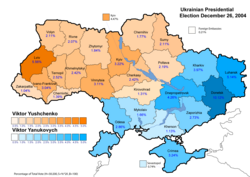 Highest vote map - December 26, 2004