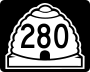 State Route 280 marker