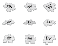 Example of pre-gen vector logos