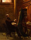 Emanuel Leutze, Worthington Whittredge in His Tenth Street Studio, 1865