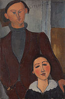 Jacques and Berthe Lipchitz, 1916