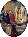 Image 43The Eternal Father Painting the Virgin of Guadalupe. Attributed to Joaquín Villegas (1713 – active in 1753) (Mexican) (painter, Museo Nacional de Arte. (from History of painting)