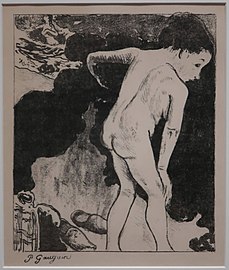 Bathers in Britanny, Paul Gauguin (1889)