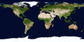 Global snow cover (December 2009)