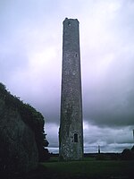 Photo of the Irish Round Tower at Grangefertagh County Kilkenny