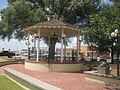Gazebo at courthouse square in Dimmitt