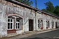 Facade with newly restored windows