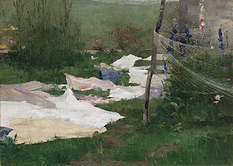 Clothes Drying, 1883
