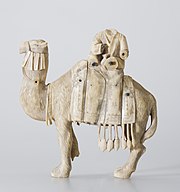 Statuette of a camel and rider, Middle East, 8th–9th century