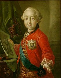 Paul I as a Child (1760s)