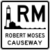 Robert Moses Causeway marker