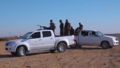 SDF technicals in the northwestern countryside on 12 December 2016