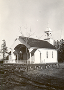 Rear of the chapel, c. 1942.