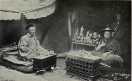 Photo of the Shigatse abbot taken around 1910