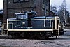 Class 261 (V 60) locomotive in 1984 at Uelzen