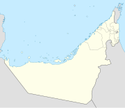 2008年亚洲沙滩足球锦标赛在阿拉伯联合酋长国的位置