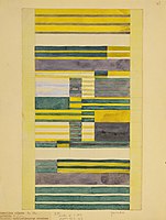 Design for Wall Hanging by Anni Albers, 1925