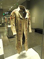 Coat, Ojibwa, Ontario, ca. 1789. Gift of Ned Jalbert in honor of the 75th anniversary