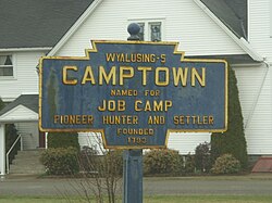 Keystone Sign for Camptown