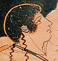 Detail (Theseus' face)