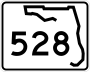 State Road 528 marker