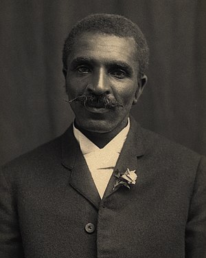 George Washington Carver (created by unknown author; restored and nominated by Adam Cuerden)