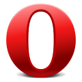 "O" logo used by Opera Software as the browser logo