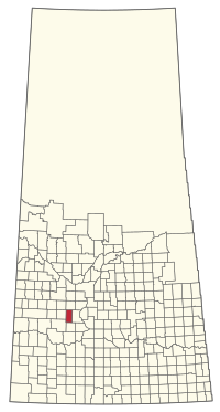 Location of the RM of Milden No. 286 in Saskatchewan