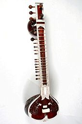 Picture of a sitar