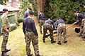 Cadets at BRNC participate in a practical leadership task (PLT).