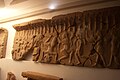 Architectural terracottas from Acquarossa in the museum of Viterbo.