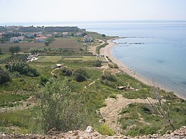 V Beach at Gallipoli