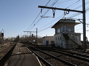 维耶尔宗铁铺站的站台