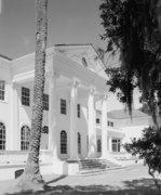 View of entrance portico