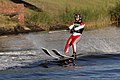 Waterskiing on the Yarra River, Melbourne, Australia