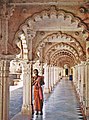 Temple officiant (Ahmedabad, India, 1913)