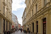 Laurinská Street, Bratislava, where Jews were attacked