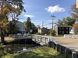 Church Road at the Delaware and Raritan feeder canal in Titusville