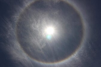 22° solar halo