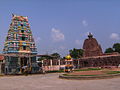 Jogulmba temple near the complex of Navabrahma temples