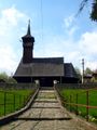 The wooden church in Horea's village