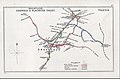 Railway lines in Sheffield in 1912