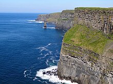 Photo of sea cliffs