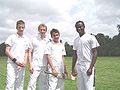 Cricket players from Chavagnes