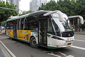 巴士电车105路现用 ZK5120A1 无轨电车