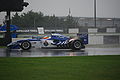 Tristan Gommendy lapping around Donington Park in the wet (2008)