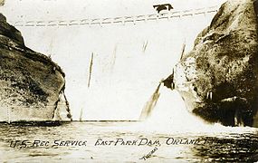 East Park Dam near Orland (1915)