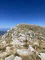 View of Olenos Peak from just below the summit.