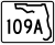 State Road 109A marker