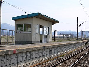 车站站台（2009年4月）